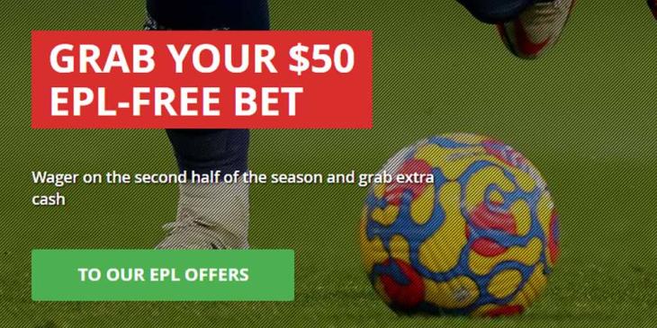 Premier League betting offers at Everygame Sportsbook.