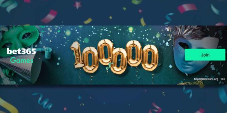 100,000 Free Spins Carnival Kicks Off at bet365 Games