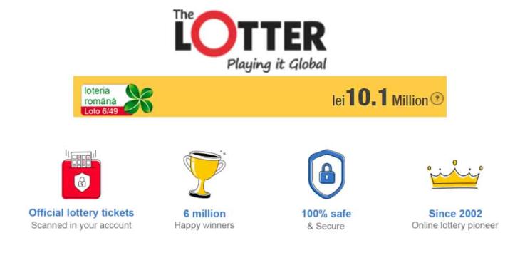 Win Romania Loto Online with up to 10,1 Million Prizes Pool!