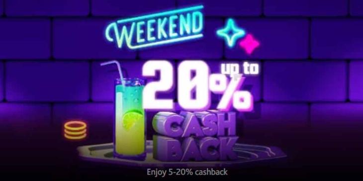 7bit Casino Weekend Cashback Bonus: Play and Get 20% Cashback