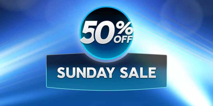 Sunday Sale Poker Promotion: Get Your Share of $50.000