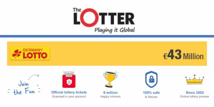 German Lotto Tickets Online: Jackpot Prize Starts at a €1 Million
