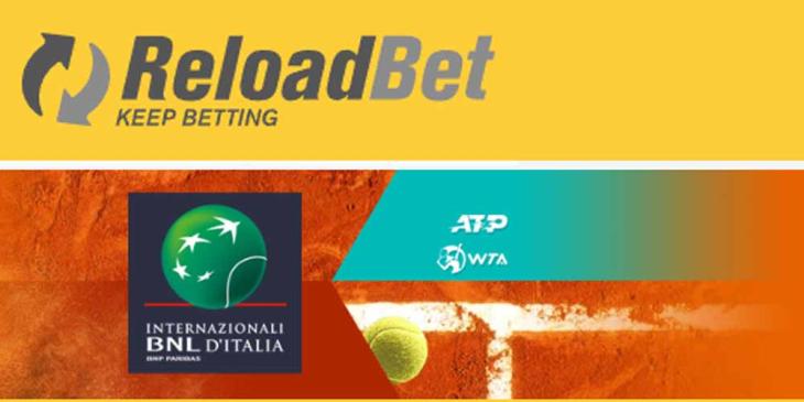 2022 Italian Open Tennis Tournament Betting Promotion