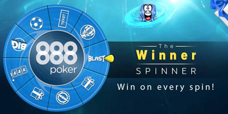 888POKER Winner Spin: Win Extra Prizes Every Day!