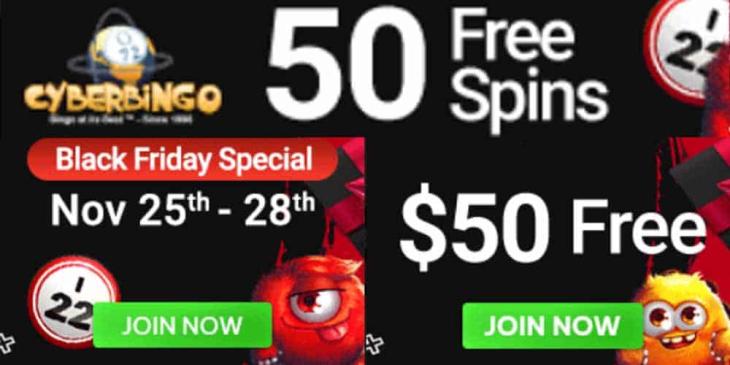 Black Friday Bingo Promo: Play and Win Up to $7.500