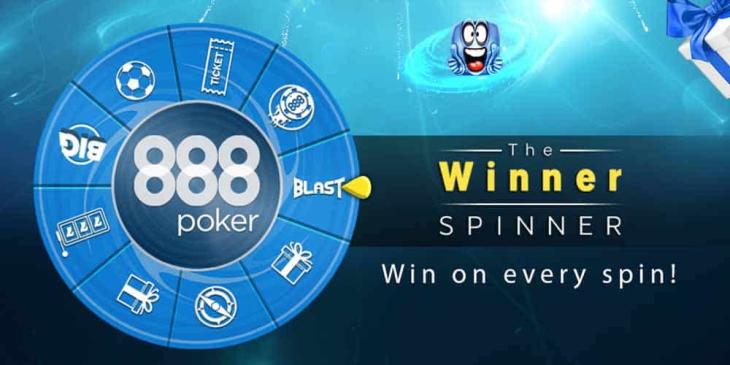 Daily 888POKER Prizes: Made to Spin and Win
