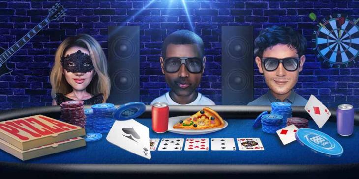 Play With Friends at 888POKER: Hurry Up, Poker Night Is On!