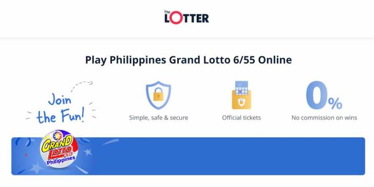 Play Philippines Grand Lotto with theLotter: win up to ₱ 30 Million