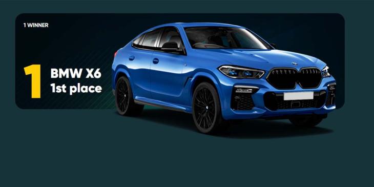Get Lottery Tickets at 22BET to Win BMW X6