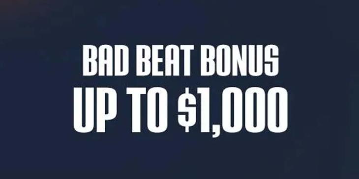 Bad Beat Bonus at Ignition Casino: Join to Win Up to to $1,000