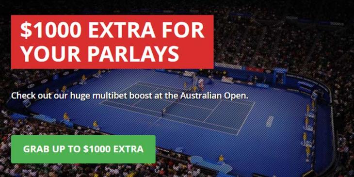 Australian Open Multi-Bets at Everygame: Enjoy Up to $1000