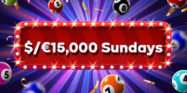 Sundays Cash at CyberBingo: Win Up to €15.000 Weekly!