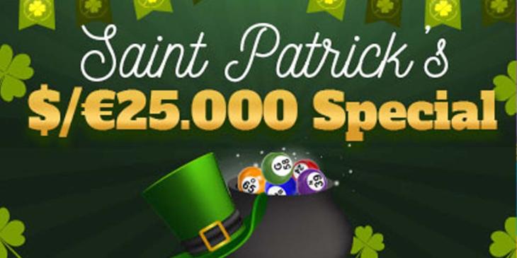 CyberBingo’s St Patrick’s $25K Special: Win Amazing Prizes!