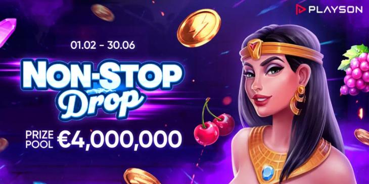 Non-stop Drop Prizes at 22BET Casino: Get Up to €4.000.000!