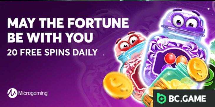 Spin Into Riches with Daily Microgaming Free Spins at bc.Game Casino
