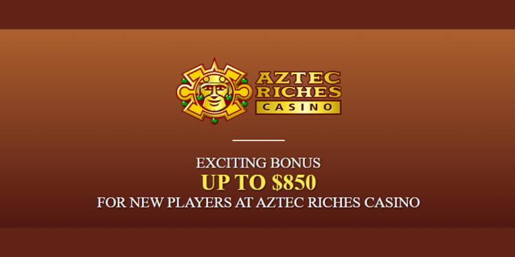 Aztec Riches Casino Slide 1
