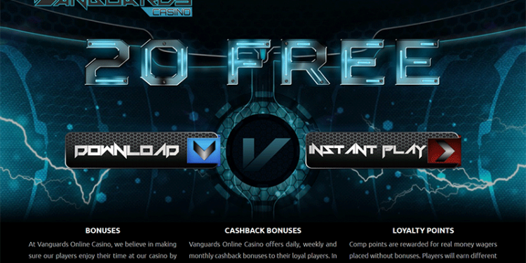 Vanguard Casino Slide 1