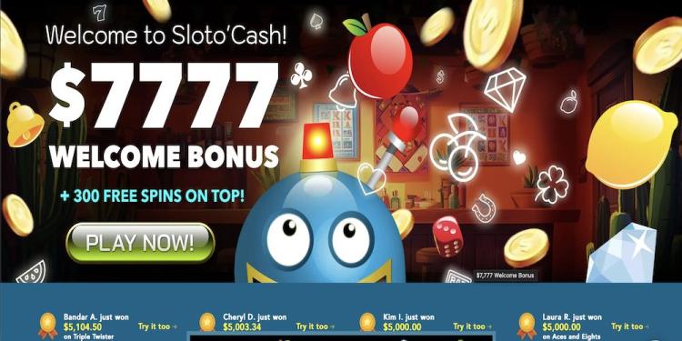 SlotoCash Casino Welcome Bonus