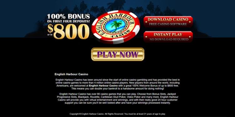 English Harbour Casino Slide 1