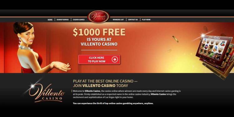 Villento Casino Slide 1
