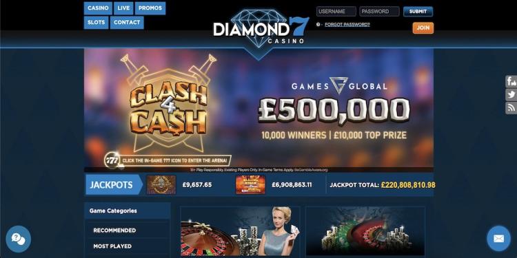 Diamond 7 Casino Slide 1