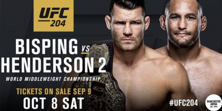 Place Your Bet on Bisping vs. Henderson with Bovada!