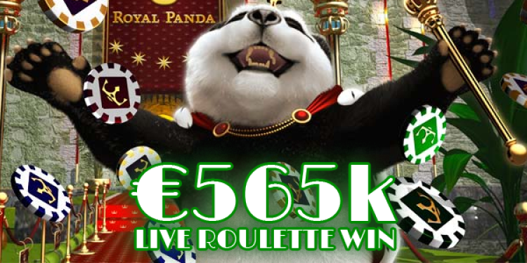 Another Big Live Roulette Win at Royal Panda Casino