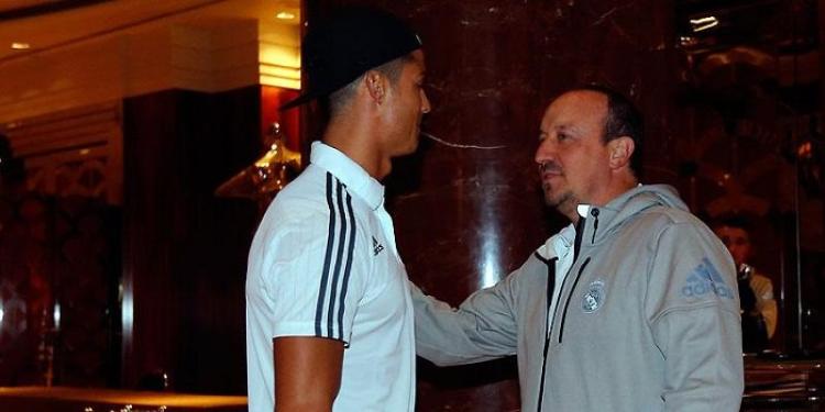 Cristiano Ronaldo at the ICC in Melbourne