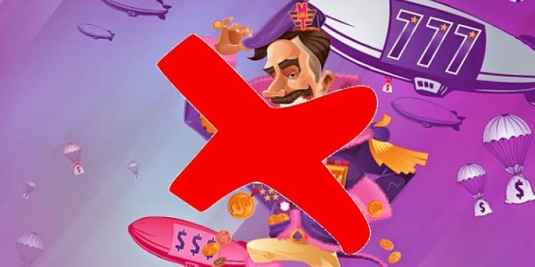 Major Tom Casino Stops to Run its Services