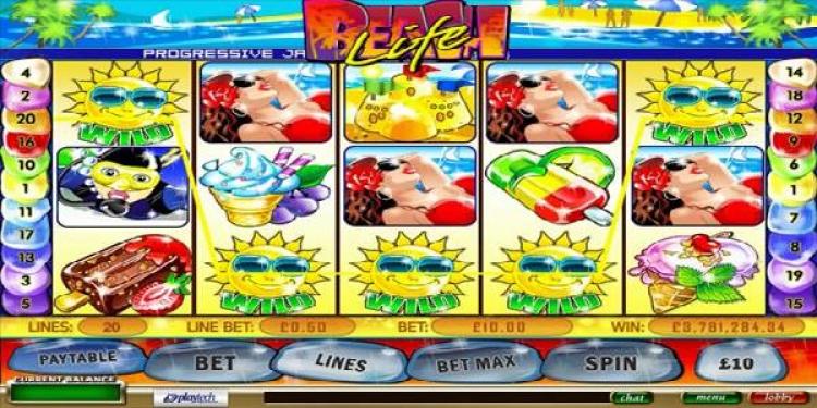 Playtech Celebrates its Second Largest Win on Beach Life Slot