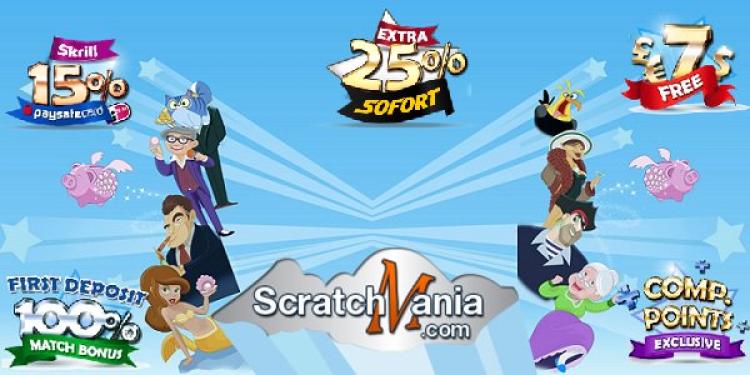 Enjoy the Rewarding ScratchMania Games and Bonus Prizes