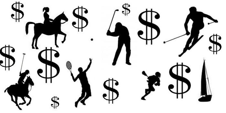 The Sports most often Played by the Rich