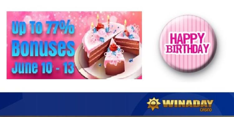 Win A Day Casino Celebrates its Seventh Birthday