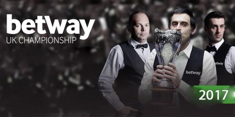 Betway Remains Snooker UK Championship’s Title Sponsor Until 2017