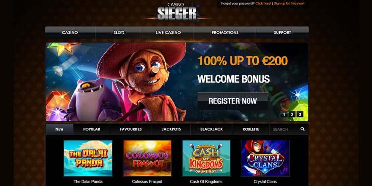 Casino Sieger Slide 1