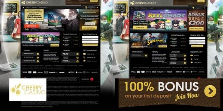 Award-winning Cherry Casino Awaits Gamblers with Big Promotions