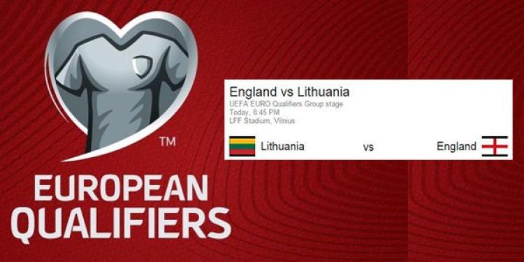 England Safe Bets vs Lithuania in Euro Qualifiers