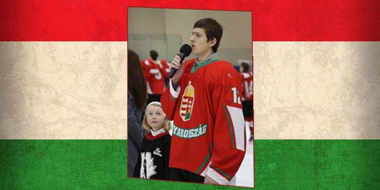15-year-old Hockey Player Sang the National Anthem Before His Match