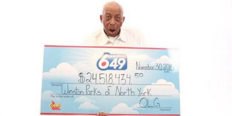 Great-Grandfather from Toronto Becomes $24.5 Million Lotto 6/49 Winner