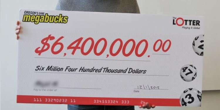 $6.4 Million Oregon Lottery Jackpot Won by Man Living in Iraq