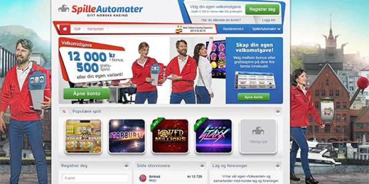 Join SpilleAutomater Casino and Get Your NOK 12,000 Welcome Bonus
