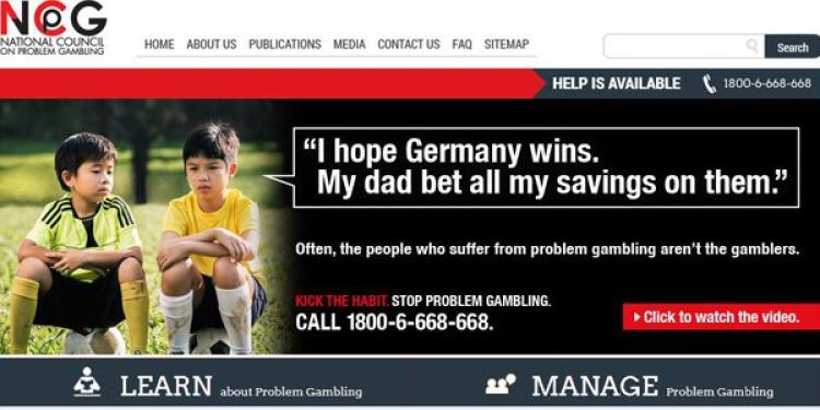 When Anti-gambling Ad Actually Encourages Betting: Singapore World Cup Debacle