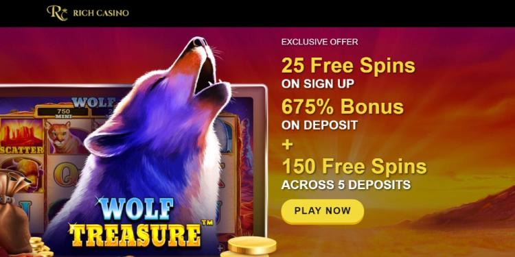 Rich Casino Welcome Bonus