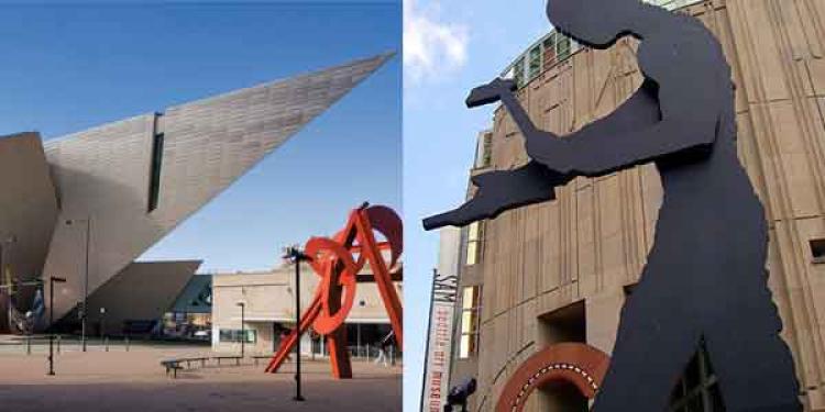 Denver Art Museum Settles an Art Bet Related to the Super Bowl Game