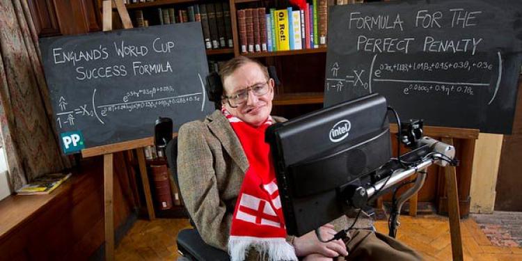 Stephen Hawking Concludes England Should Wear Red And Play 4-3-3 To Succeed At The World Cup