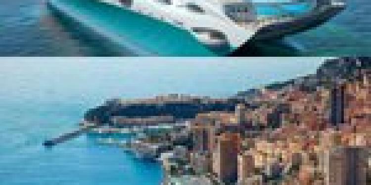 Luxurious Yacht Mimicking the Streets of Monaco