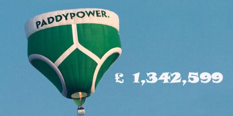 Horserace Bettor Scoops Fantastic GBP 1,342,599 From Paddy Power