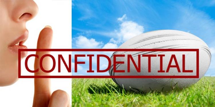 Players and Officials Betting on Rugby Will Remain Confidential