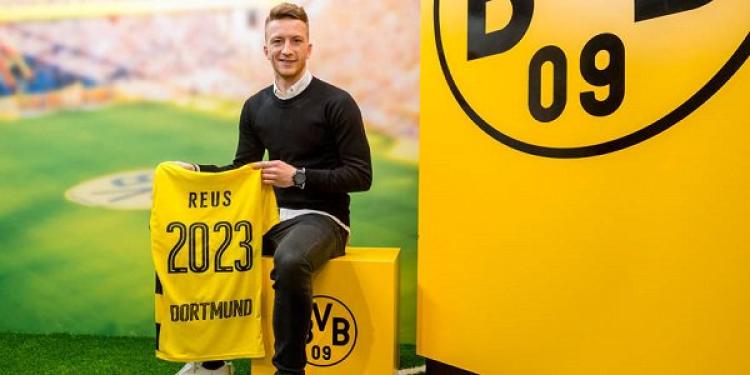 Marco Reus Pens New Deal with Dortmund Until 2023