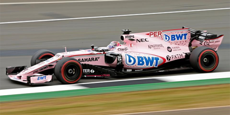 Force India; A Team With No Name At F1 Testing With No Point